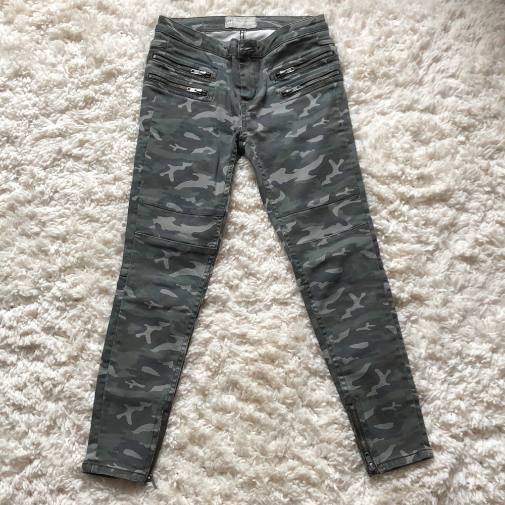 Free People Camo Jeans!!!!